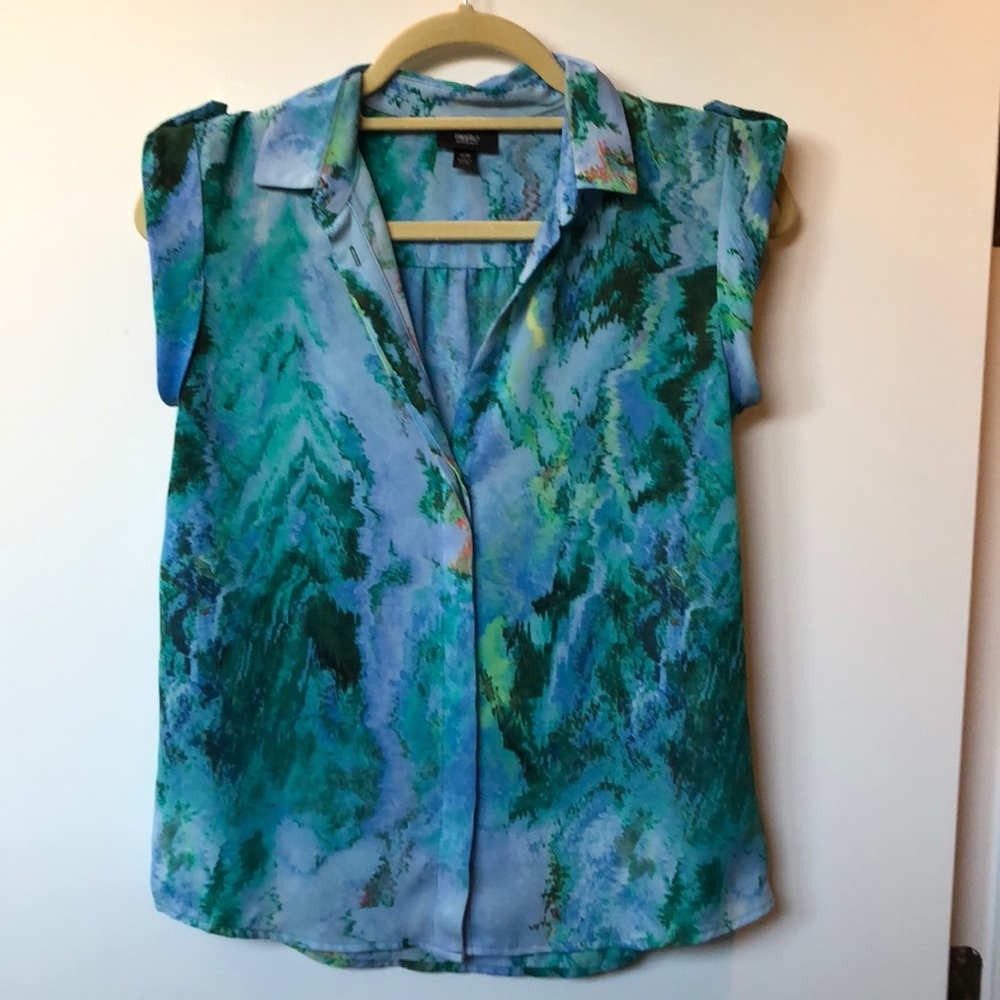 Mossimo cap sleeve blouse